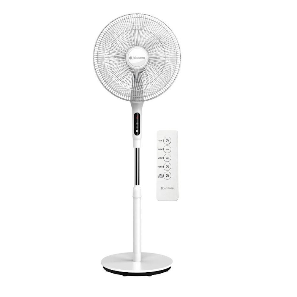 Ventilador de Pie con Mando JOHNSON VIRO16APLUS Ventilador de Pie con Mando JOHNSON VIRO16APLUS: 40,70 cm, display digital y control remoto